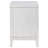 Avril Distressed White 2-Drawer Nightstand Bedside Table