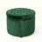 Helotes Tufted Round Cocktail Ottoman-1255671694