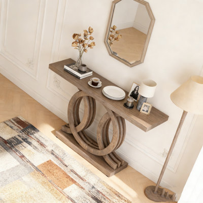 Console en bois 55,11 "Andreafsky
