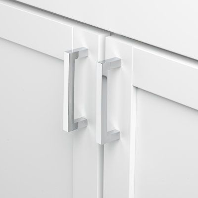 Kingston Solid Square Bar Cabinet Pull