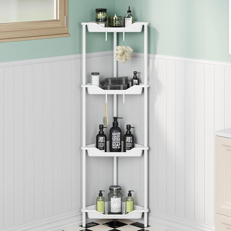 Stainless Steel Freestanding Bathroom Shelves
