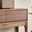 Console d'entrée en bois de noyer de style nordique-1539189952