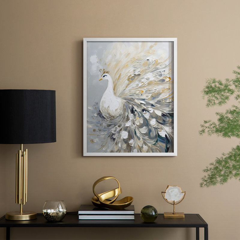 ANIMALS Series CCXLI - reproduction encadrée de qualité supérieure - prête à être accrochée - aucun clou requis