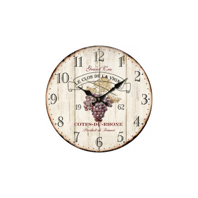 Horloge murale 13,5 "Shellman