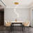 8 - Light Dimmable Led Cluster Pendant