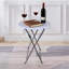 Ensemble de 2 tables de bar pliantes