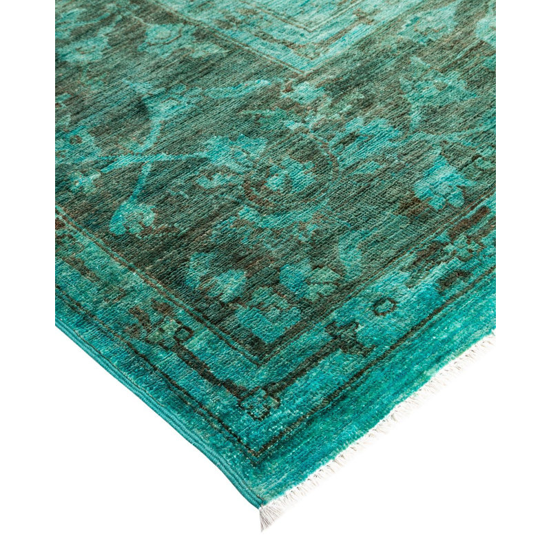 Zaryiah One-of-a-Kind 12' 1" X 14' 9" Hand Knotted Area Rug
