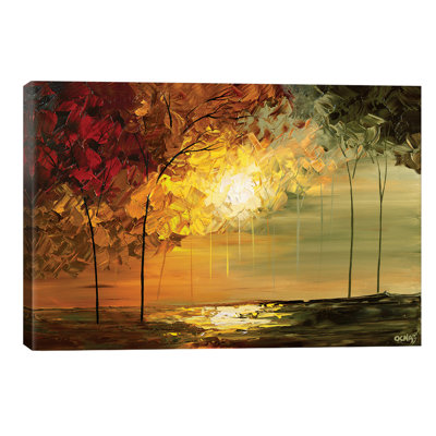 September by Osnat Tzadok - Wrapped Canvas Painting