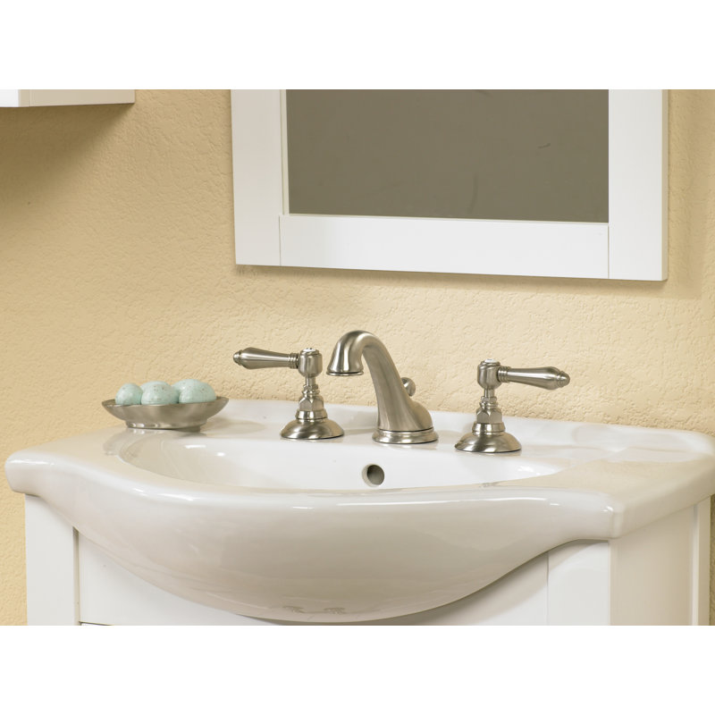 Viaggio® Widespread Lavatory Faucet, Satin Nickel