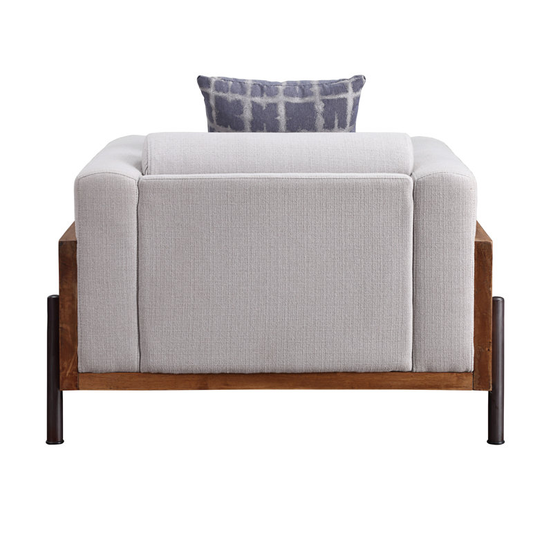 Fauteuil en polyester H 45 po Hogan