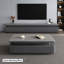 Table basse rectangulaire en bois manufacturé gris-1615180023