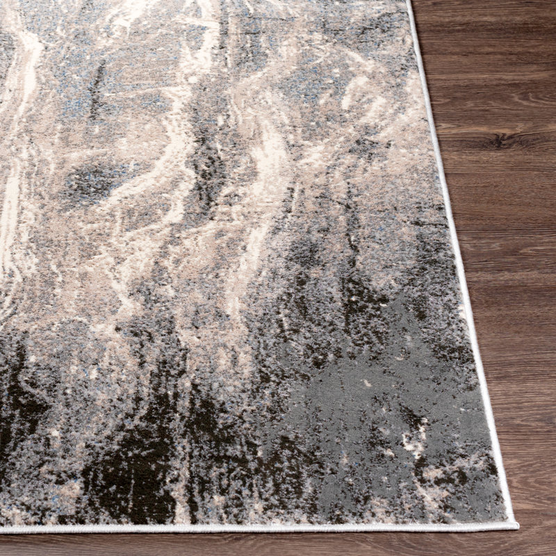 Aleeza Abstract Indoor Rug, Rectangle 2' x 3'7"