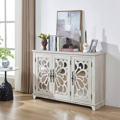 Buffets et buffets de rangement spacieux, armoire moderne en bois aggloméré pour la cuisine