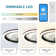Devra Reversible Blades Timing Low Profile Ceiling Fan with Light and APP Control Dimmable LED Lighting