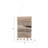 Boho Canvas Wall Hanging with Woven Cotton and Polyester Canvas Accents on Wooden Rod for Textured Layered Look
