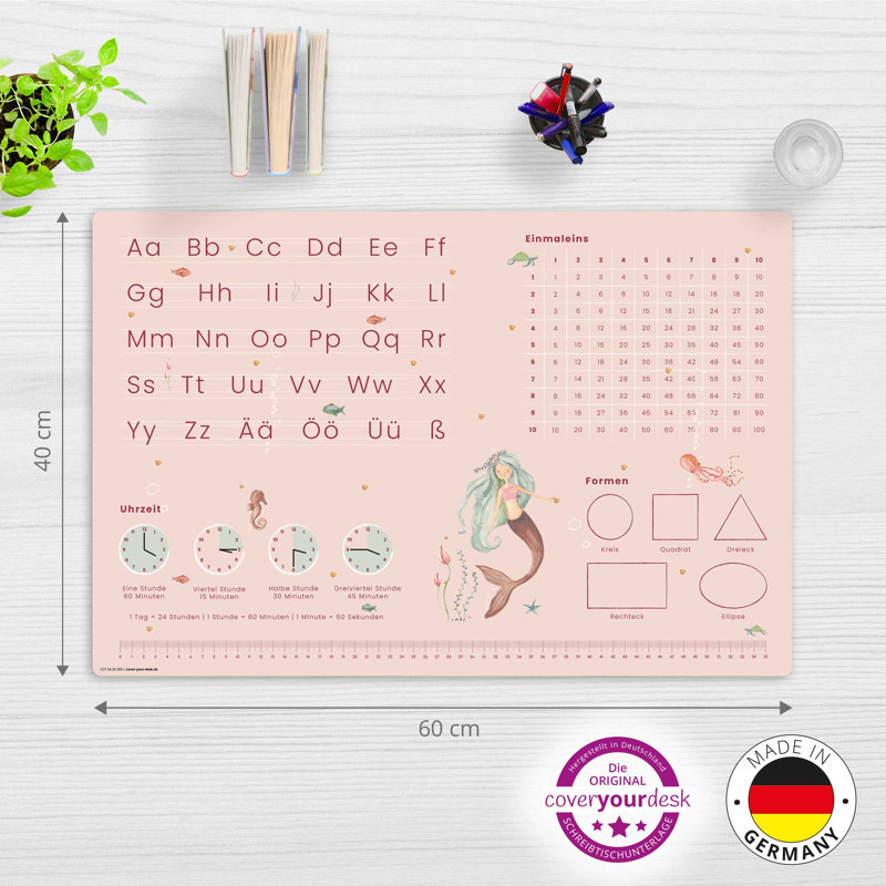 Salaam Plastic Desk Pad
