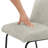 26" Upholstered Bar & Counter Stool With Back, Available in Leather or Linen-1222782943