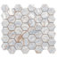 Recycled 1.88" x 1.88" Glass Honeycomb Mosaic Wall  Tile-90908223