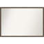 Miroir mural non biseauté en bois franc-572349817