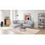 Rectangular Uniform Color Wool Hand Woven Area Rug-73302785