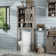 Gracie Oaks 68"H Over Toilet Storage Cabinet With Sliding Barn Door& 3 Adjustable Shelves, Farmhouse