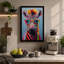 Neon Zebra Pop Art - Print-136705390-136705392