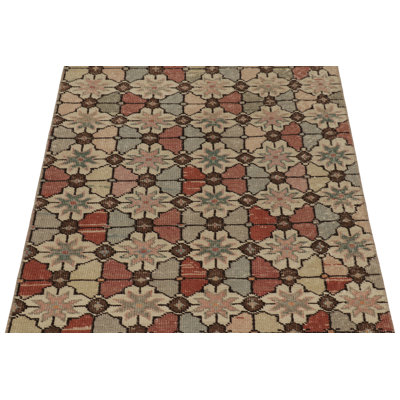 Vintage One-of-a-Kind 2'7X9'5 Hand Knotted Area Rug