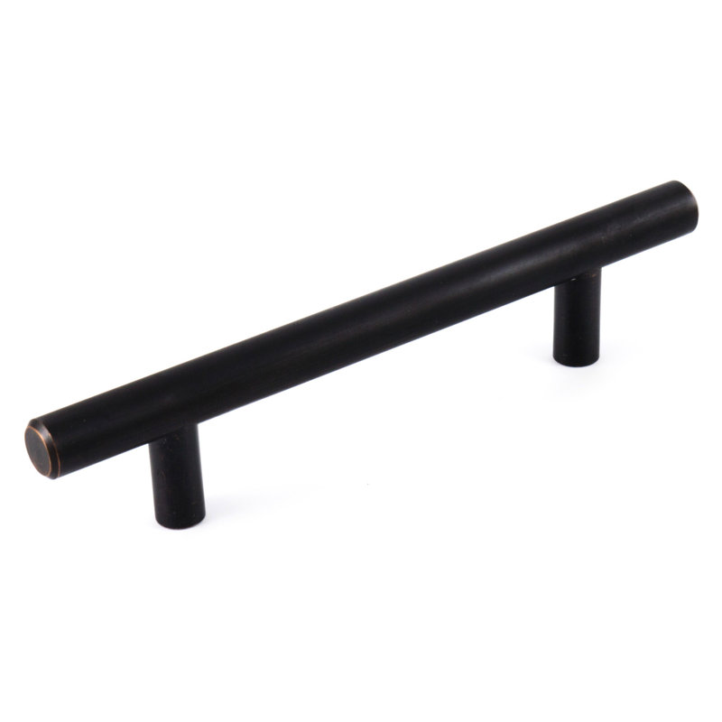 Poignée barre 2 1/2 po Solid Cabinet, Oil Rubbed Bronze, 3 3/4"