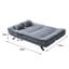 Muldoon 3 Seater Linen Sleeper