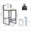 2 tabourets de bar en similicuir