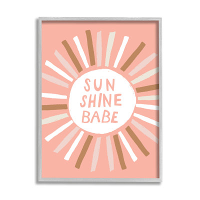 Rayons de soleil pastel Sun Shine Babe