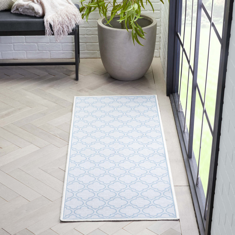 Tapis ivoire Kehr Lattice, Tapis de couloir 2 pi x 5 pi