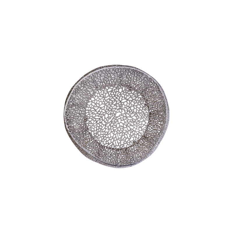 Herberth Single Coffee Table, Silver