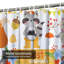 Rideau de douche avec 12 crochets-941191590