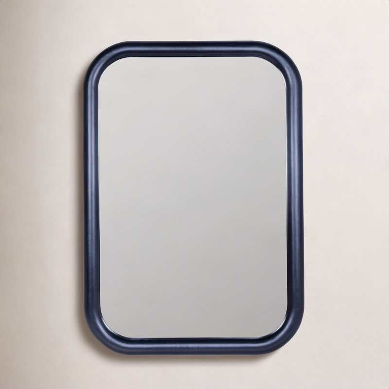 Hampson Rectangle Mirror, 40" x 28", Black