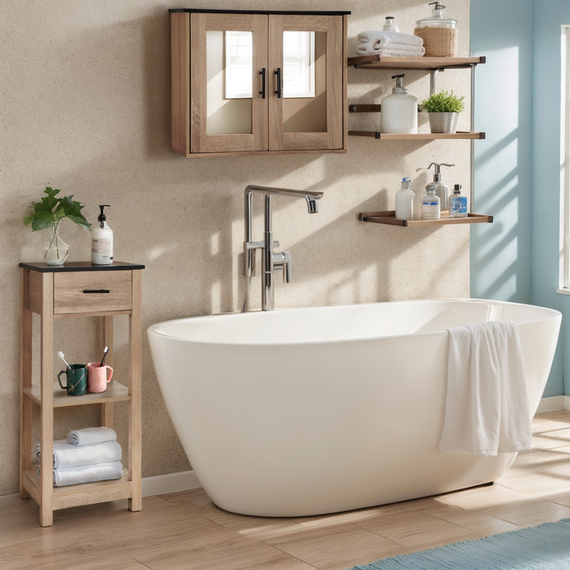 Navion Bathroom Storage Furniture Set