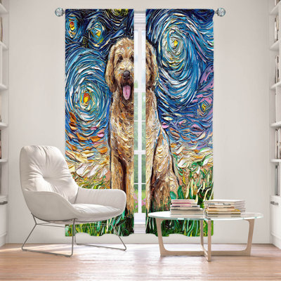 Fetush Room Darkening Curtain Pair