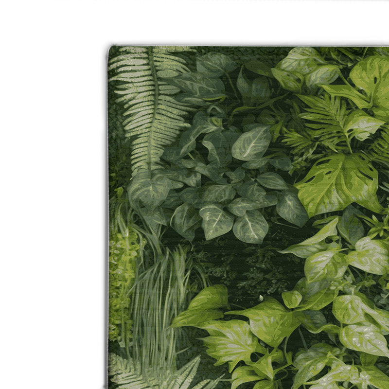 Tapis d'intérieur et d'extérieur vert Nature