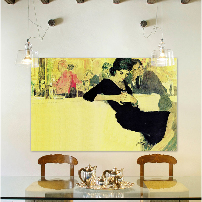 « take a chance », reproduction sur toile tendue, H 12 po x l 18 po