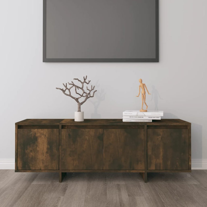 Gancho TV Stand for TVs up to 48", Smoked Oak