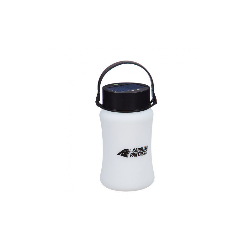 NFL 6.75'' Solar Powered Jar Lantern, Carolina Panthers