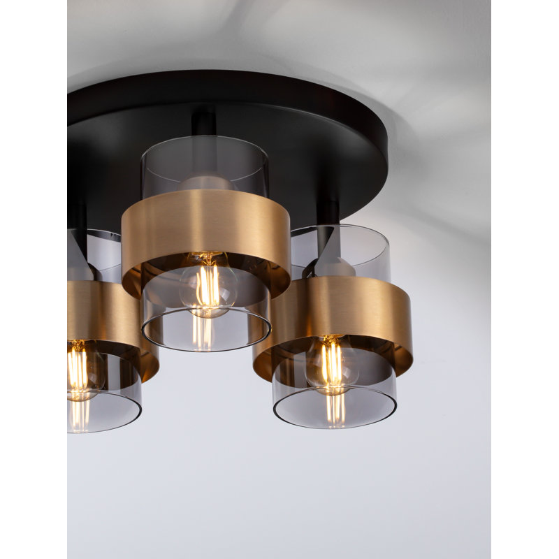 Bezanson Glass Flush Mount