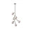 Alza 6 - Light Geometric Chandelier