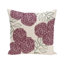 Floral Outdoor Reversible Throw Pillow