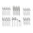 Bayou Breeze Dayne Stainless Steel Flatware Set - Service for 8
