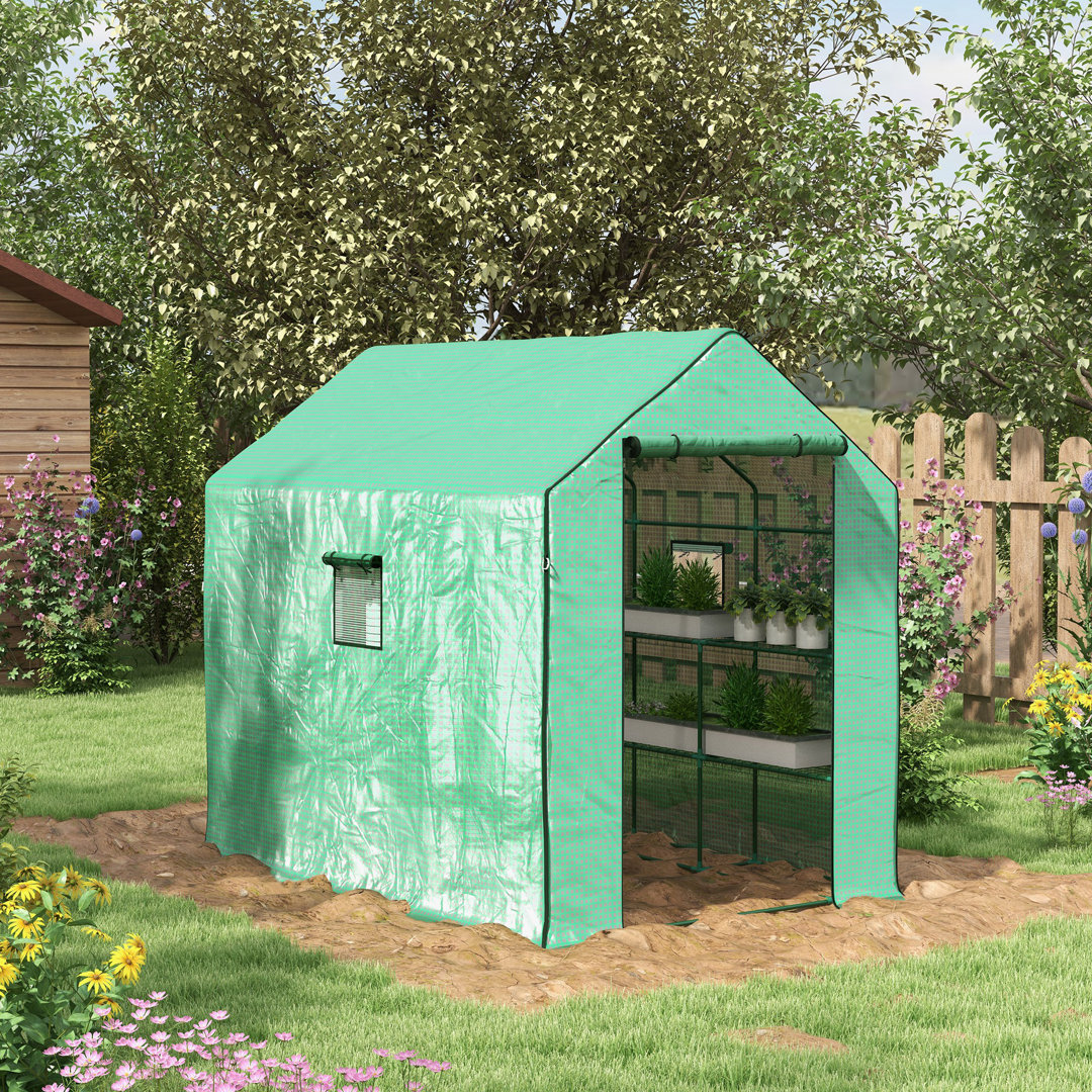 Brittlynn 7 Ft W x 5 Ft D Greenhouse