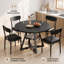 Ensemble de table ronde et quatre chaises-129473806