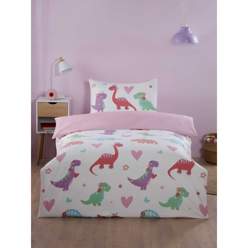 Norfork Microfiber / Polyester Abstract Duvet Cover with Pillowcases, Single Duvet Cover + 1 Standard Pillowcase