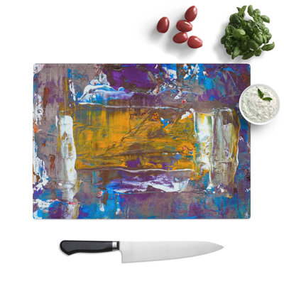 Tempered Glass Art Painting Vol.143 Chopping Board