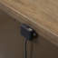 Table de chevet 3 tiroirs Latte Finish